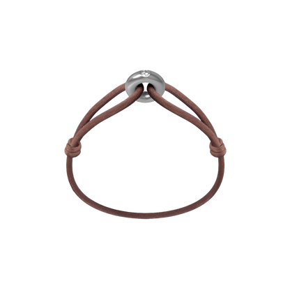 Silver Soho Diamond Cord Bracelet