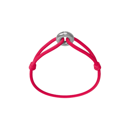 Silver Soho Diamond Cord Bracelet