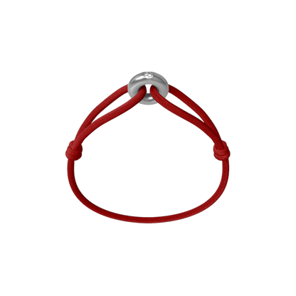 Silver Soho Diamond Cord Bracelet