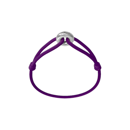 Silver Soho Cord Bracelet