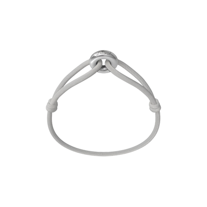 Silver Soho Cord Bracelet