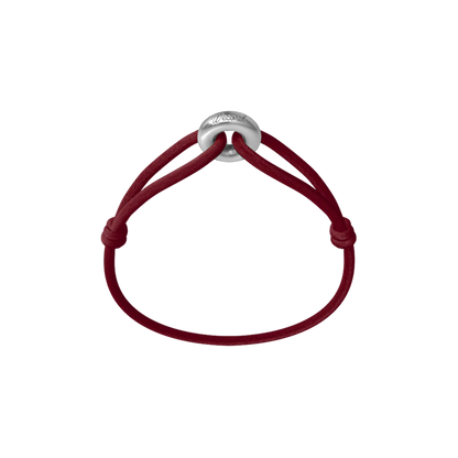 Silver Soho Cord Bracelet