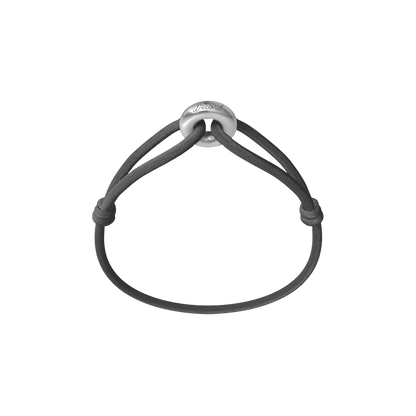 Silver Soho Cord Bracelet