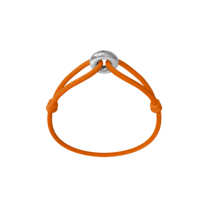 Silver Soho Cord Bracelet