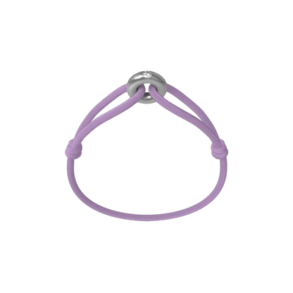 Silver Soho Diamond Cord Bracelet