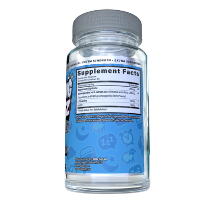 SleepingPillz™ – Magnesium Glycinate, Ashwagandha, L-Theanine & 5-HTP