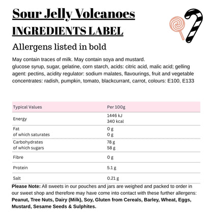 Sour Jelly Volcanoes