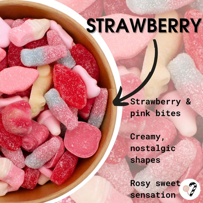 Strawberry Candy Salad Bowl 700g