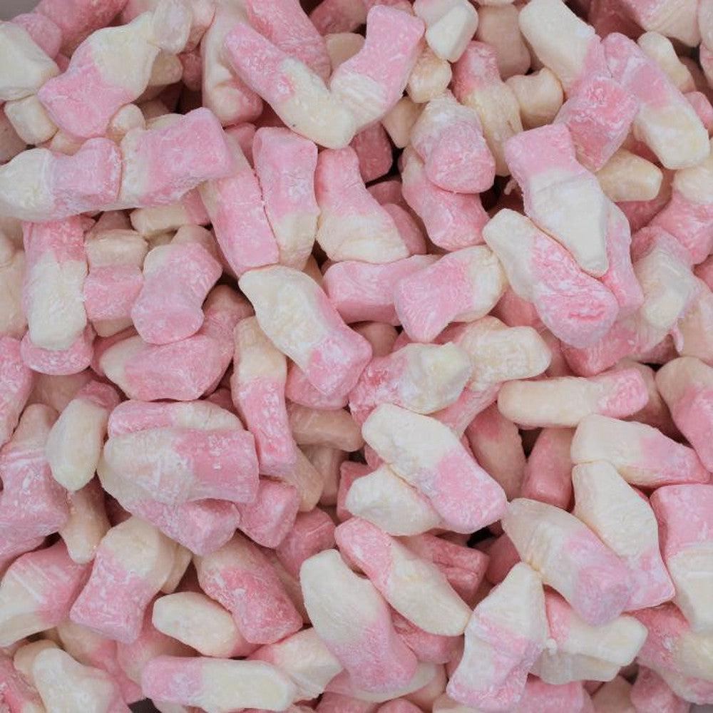 Strawberry Milkshake Bottles