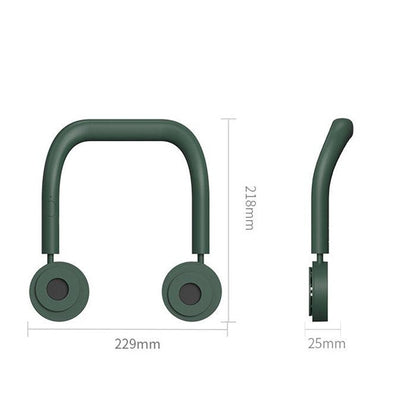 USB Charging Fan Portable Mini Hanging Neck Fan