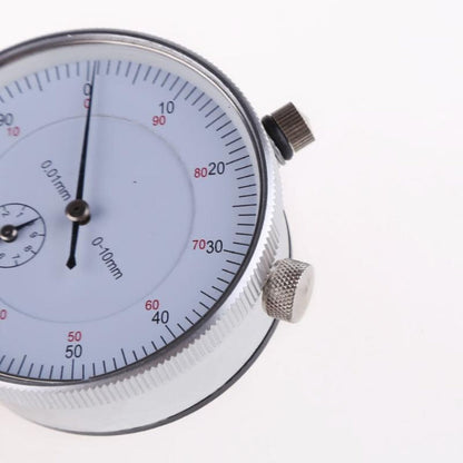 0.01mm Precision Tool Dial Indicator Gauge Professional Portable Dial Test Indicator Accuracy Measurement Instrument Tools, 0-10mm