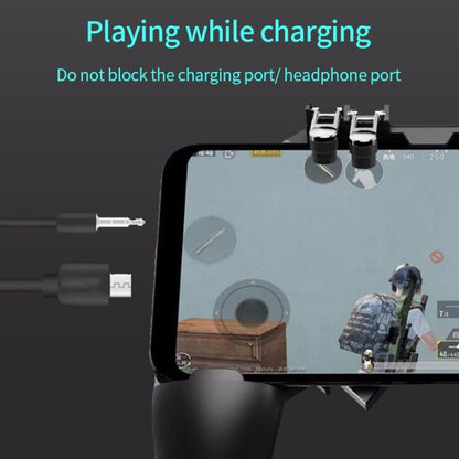 MeMo AK66 Six Fingers Metal Trigger Press Shooting Controller Gamepad Joystick
