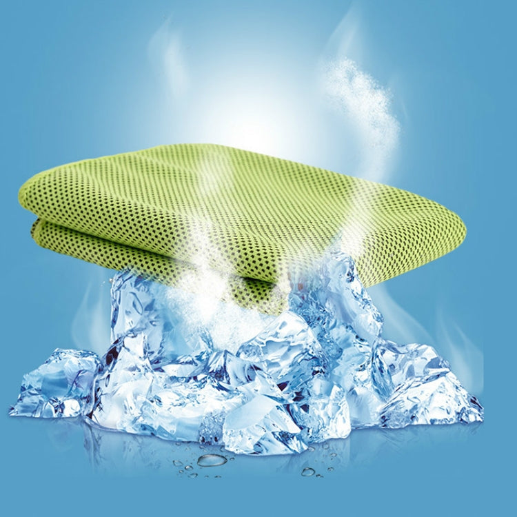 Absorbent Polyester Quick-drying Breathable Cold-skinned Fitness Sports Portable Towel, 30x100 Aluminum Foil Bag, 30x100 Zippered Bag