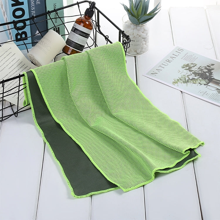 Absorbent Polyester Quick-drying Breathable Cold-skinned Fitness Sports Portable Towel, 30x100 Aluminum Foil Bag, 30x100 Zippered Bag