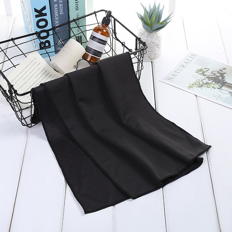 Absorbent Polyester Quick-drying Breathable Cold-skinned Fitness Sports Portable Towel, 30x100 Clasp Cup, 40x80 Round Cask, 30x100 Round Cask