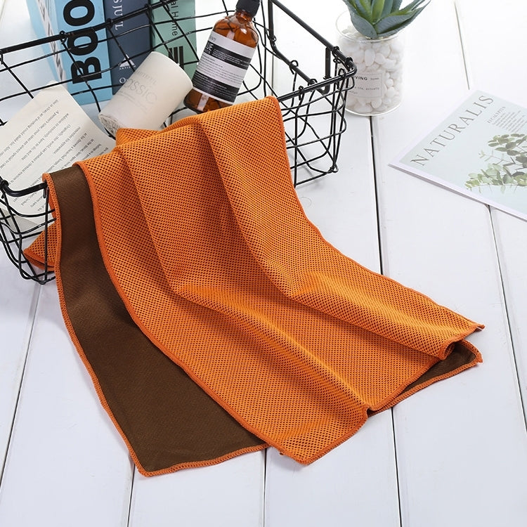 Absorbent Polyester Quick-drying Breathable Cold-skinned Fitness Sports Portable Towel, 30x100 Clasp Cup, 40x80 Round Cask, 30x100 Round Cask