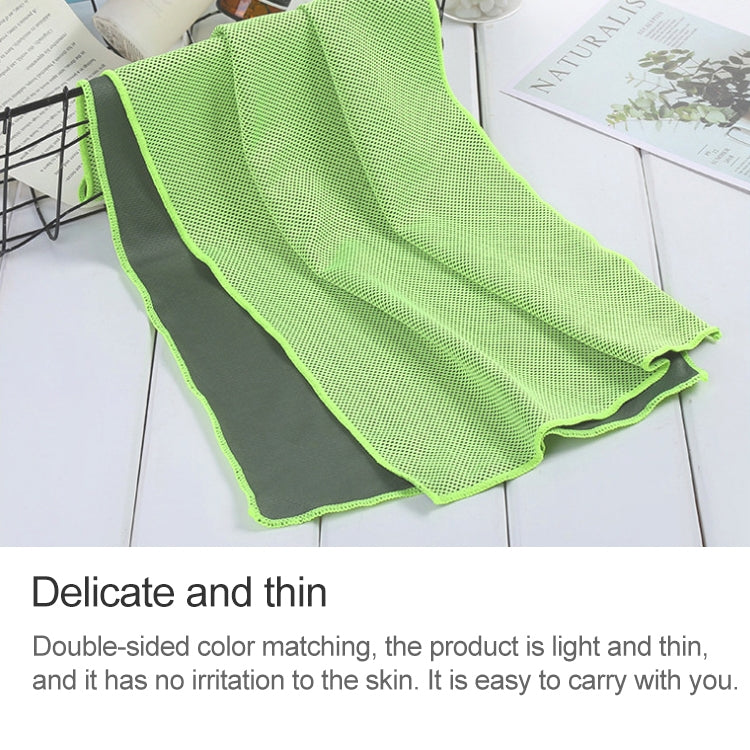 Absorbent Polyester Quick-drying Breathable Cold-skinned Fitness Sports Portable Towel, 30x100 Clasp Cup, 40x80 Round Cask, 30x100 Round Cask