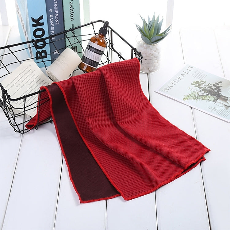 Absorbent Polyester Quick-drying Breathable Cold-skinned Fitness Sports Portable Towel, 30x100 Clasp Cup, 40x80 Round Cask, 30x100 Round Cask