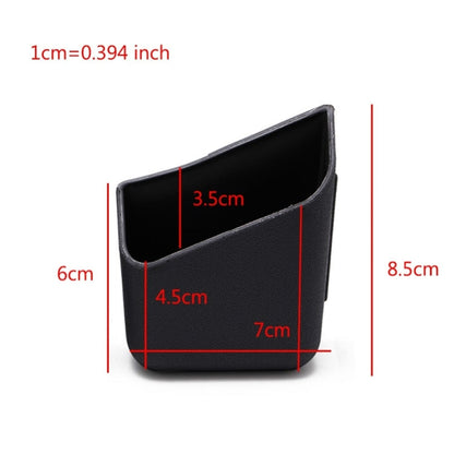2 PCS Universal Car Accessories Glasses Organizer Storage Box Holder Black, Car Glasses Organizer
