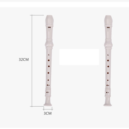5 PCS SW8 Swan 8-hole Student Children Plastic Clarinet German Treble Flute, Pink, Blue, Yellow, Red, Green, White, Black