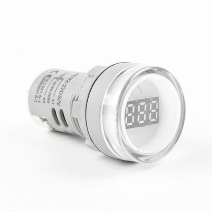 AD16-22DSV  Mini Digital Display 60-500V General Indicator AC Voltmeter, Open Hole: 22mm, 60-500V Red, 60-500V Green, 60-500V Yellow, 60-500V Blue, 60-500V White