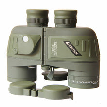 Bostron Telescope High-definition Navigation Floating 10X50 with Compass Waterproof Ranging Low Light Level Night Vision Binoculars, 10X50