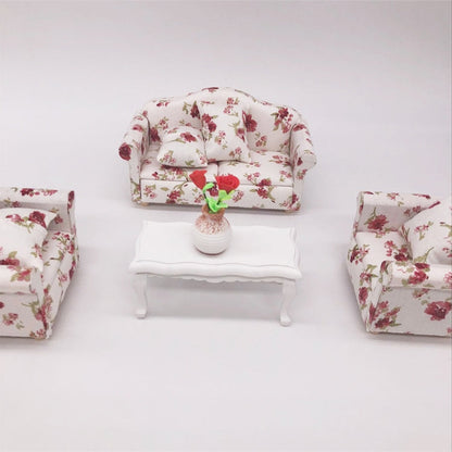 3 PCS / Set 1:12 Mini Doll House Scene Decoration Simulation Vases, Simulation Vases