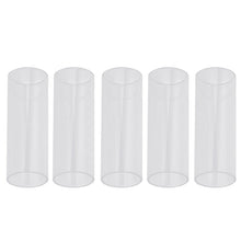 5PCS Acrylic Guitar Slide Tube Folk Slide Block, 28mm(Transparent), 51mm(Transparent), 60mm(Transparent), 70mm(Transparent)