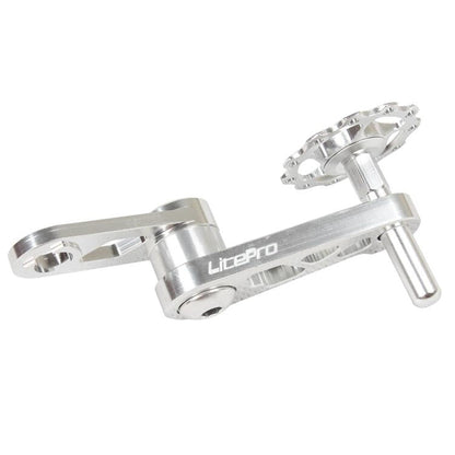 Litepro Folding Bike Guide Wheel LP Oval Chainring Chain Zipper Rear Derailleur Chain