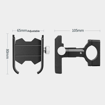 Bicycle Mobile Phone Holder Motorcycle Electric Car Navigation Mobile Phone Holder, Handlebars, Rearview Mirrors