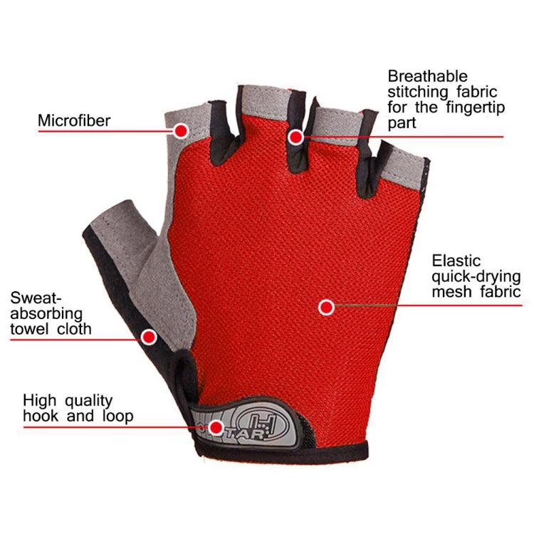 Summer Men Women Fitness Gloves Gym Weight Lifting Cycling Yoga Training Thin Breathable Antiskid Half Finger Gloves, S, L, XL, M