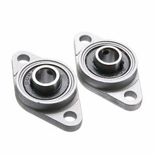2pcs Diamond Bearing Housing Zinc Alloy Miniature Housing Bearing 3D Printer Accessories Universal, KFL08 (inner diameter 8), KFL000 (inner diameter 10), KFL001 (inner diameter 12)