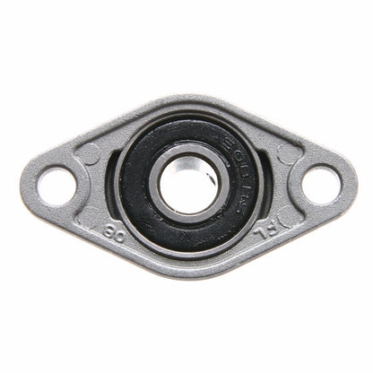 2pcs Diamond Bearing Housing Zinc Alloy Miniature Housing Bearing 3D Printer Accessories Universal, KFL08 (inner diameter 8), KFL000 (inner diameter 10), KFL001 (inner diameter 12)