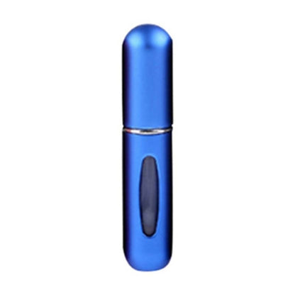 Portable Mini Aluminum Refillable Perfume Bottle Spray Empty Cosmetic Containers Atomizer, Capacity:5ml, Metal