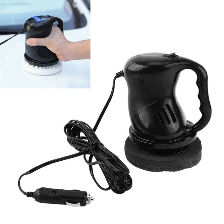 Electric Car Polisher Waxing Polishing Machine Kit Automation Cleaning Car Buffing ABS Car Accessories, Electric Car Polisher(Orange), Electric Car Polisher(Black)