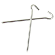 10pcsTent pegs Aluminum Alloy Tent nail Tent Stake Nails Ground Pin Camping Hiking Outdoor Tool inflatable tent Accessories