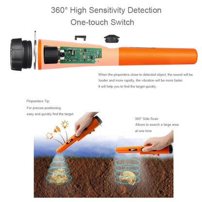Metal Detector Gold DetectorPointer Pinpointing Random Package Delivery, Goint S Green, Goint S Orange, Goint S Black