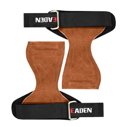 EADEN Pull-ups Booster Gloves Horizontal Bar Non-slip Wrist Assist Belt Fitness Bracer, S, M