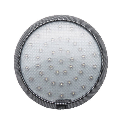 12V 46 LED Roof Light Camper Van Caravan Motor Home Boat White Light with ON / OFF Switch, 46 LEDs