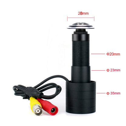 800TVL CVBS Analog door cat eye Color wide view Door Viewer Camera Adjustable Home Security Camera