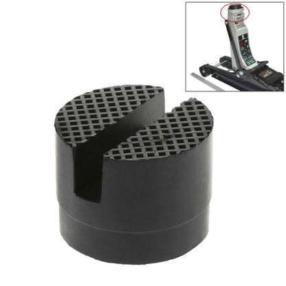 Floor Slotted Car Rubber Jack Pad Frame Protector Adapter Jacking Disk Pad Tool, Rubber Jack