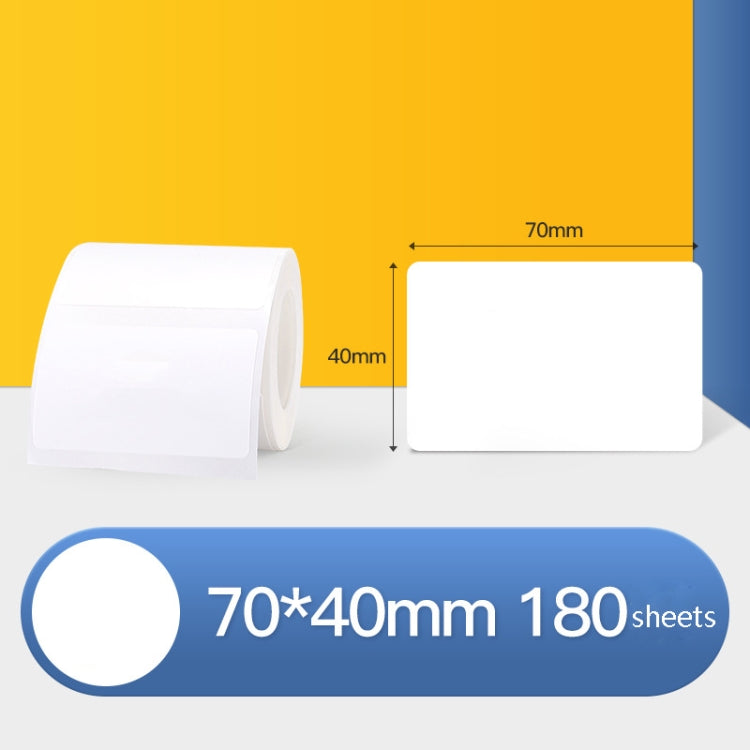 Thermal Label Paper Self-Adhesive Paper Fixed Asset Food Clothing Tag Price Tag for NIIMBOT B11 / B3S, 30x20mm 320 Sheets, 30x30mm 230 Sheets, 30x40mm 180 Sheets, 40x20mm 320 Sheets, 40x30mm 230 Sheets, 40x80mm 95 Sheets, 45x15mm 460 Sheets            ...