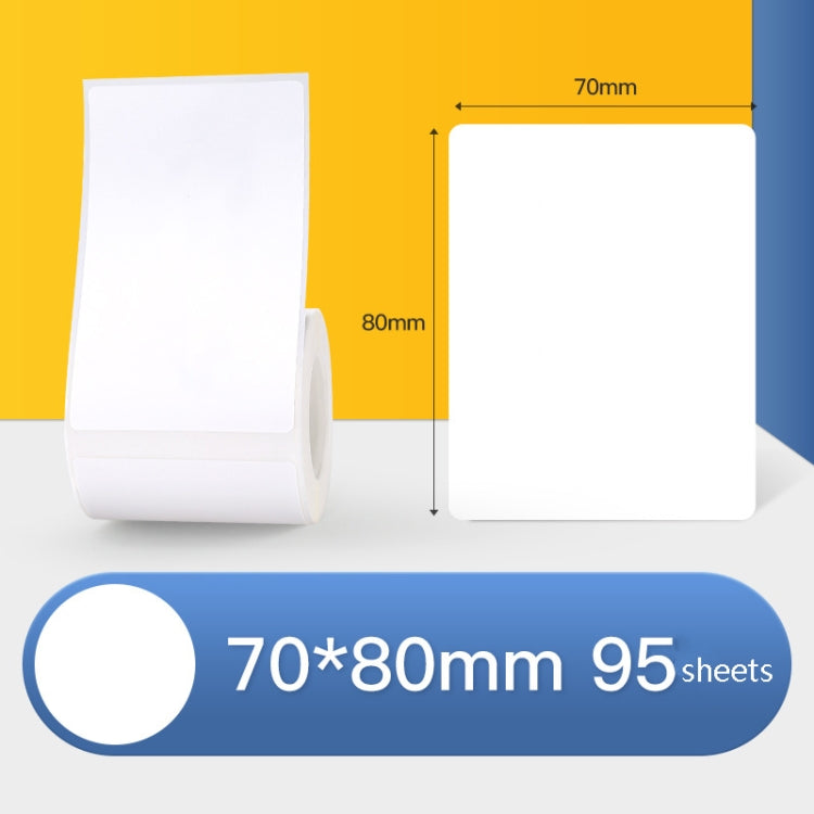 Thermal Label Paper Self-Adhesive Paper Fixed Asset Food Clothing Tag Price Tag for NIIMBOT B11 / B3S, 30x20mm 320 Sheets, 30x30mm 230 Sheets, 30x40mm 180 Sheets, 40x20mm 320 Sheets, 40x30mm 230 Sheets, 40x80mm 95 Sheets, 45x15mm 460 Sheets            ...