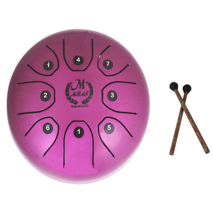 MEIBEITE 5.5-Inch C-Tune Sanskrit Drum Steel Tongue Empty  Worry-Free Drum, MEIBEITE Blue, MEIBEITE Green, MEIBEITE White, MEIBEITE Red, MEIBEITE Black, MEIBEITE Golden, MEIBEITE Purple