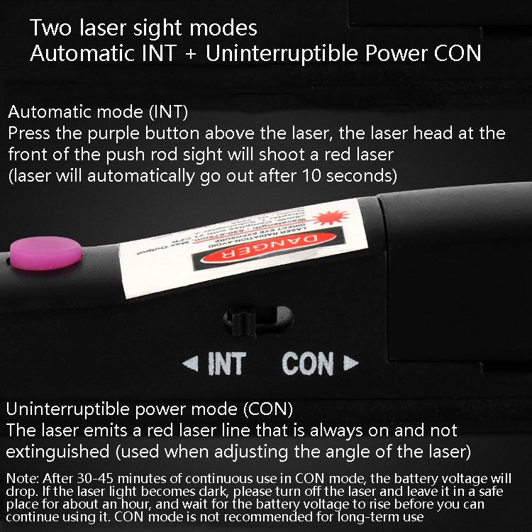 PGM Golf Putting Laser Pointer Indoor Teaching Linear Laser Putting Practice Aid, JZQ011-1