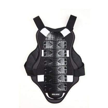 SULAITE Roller Skating Motorcycle Back Protector Spine Protection Sports Protective Gear Racing Vest, Size:, L, XL