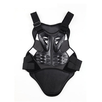 SULAITE Roller Skating Motorcycle Back Protector Spine Protection Sports Protective Gear Racing Vest, Size:, L, XL