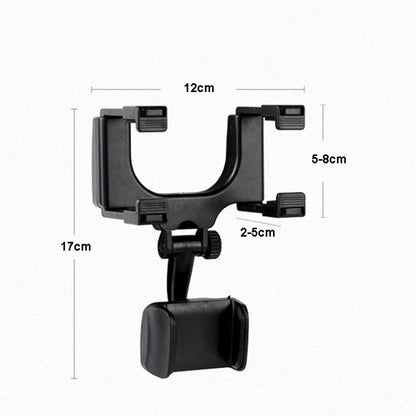 2 PCS Car Rearview Mirror Mobile Phone Bracket Tachograph Fixing Clip, 2pcs Rearview Mirror Mobile Phone Bracket