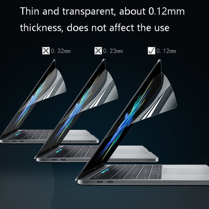 0.12mm 4H HD Translucent PET Laptop Screen Protective Film, For MacBook Air 11.6 inch A1465 / A1370, For MacBook Retina 12 inch A1534, For MacBook Pro 13.3 inch A1708 / A1706 / A1989 / A2159, For MacBook Air 13.3 inch A1466 / A1369                     ...