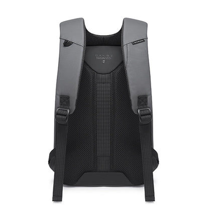 BANEG BG-22188 Fashion Business Anti-Theft Backpack Backpack with External USB Charging Port, Black, Gray